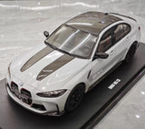 [GT Spirit] 1:18 BMW 2023 M3 CS grå modellbil harts