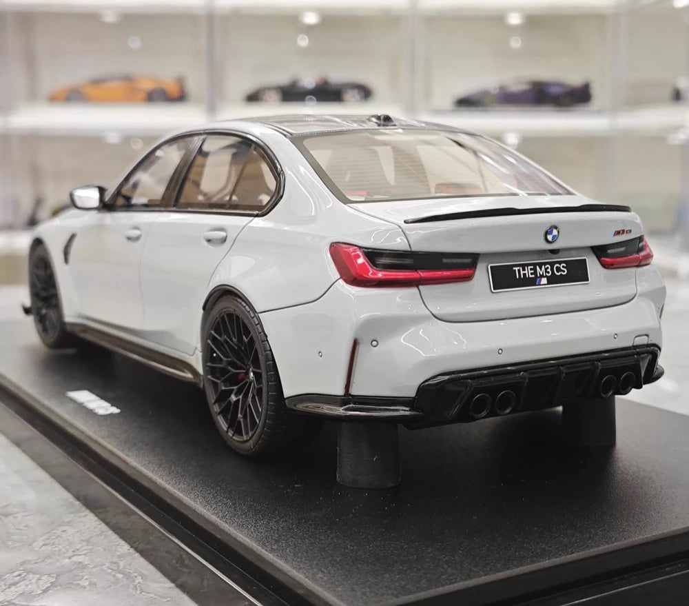 [GT Spirit] 1:18 BMW 2023 M3 CS grå modellbil harts