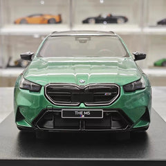 [GT Spirit] 1:18 BMW 2025 M5 Touring Isle Green Model Car Resin