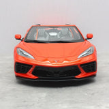 [GT Spirit] 1:18 Chevrolet 2020 Corvette C8 Convertible Orange Model Car Resin