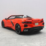 [GT Spirit] 1:18 Chevrolet 2020 Corvette C8 Convertible Orange Model Car Resin