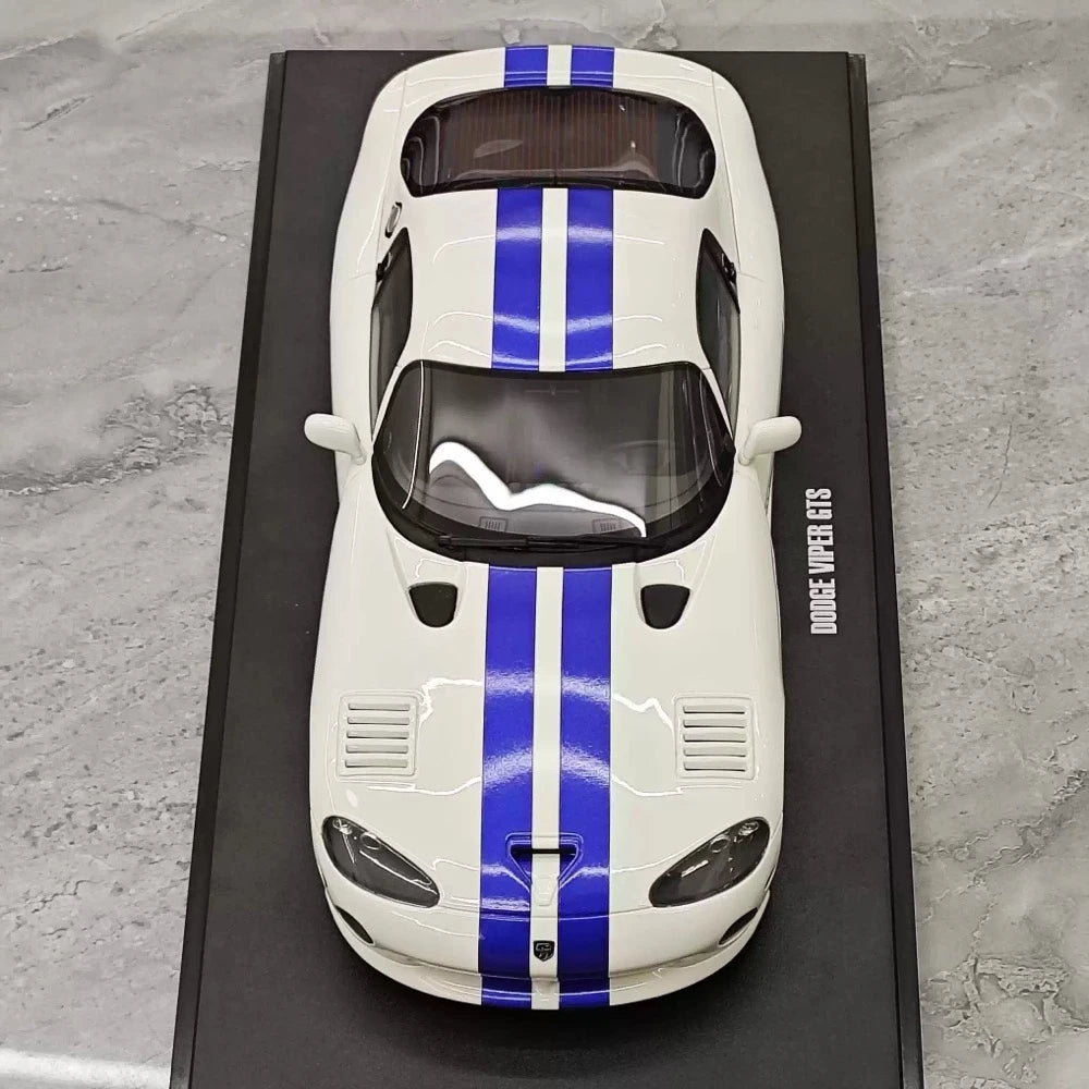 [GT Spirit] 1:18 Dodge 1996 Viper GTS White Model Car Resin