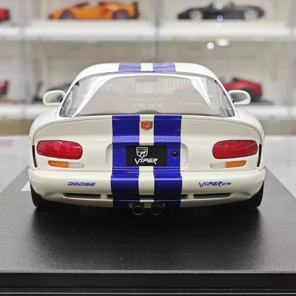 [GT Spirit] 1:18 Dodge 1996 Viper GTS White Model Car Resin