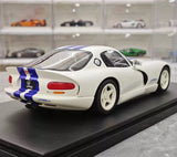 [GT Spirit] 1:18 Dodge 1996 Viper GTS White Model Car Resin