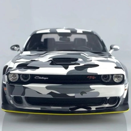 [GT Spirit] 1:18 Dodge 2019 Challenger R/T Widebody Camouflage Model Car Resin