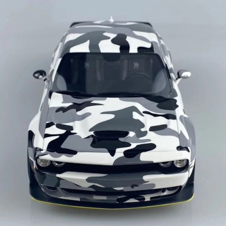 [GT Spirit] 1:18 Dodge 2019 Challenger R/T Widebody Camouflage Model Car Resin