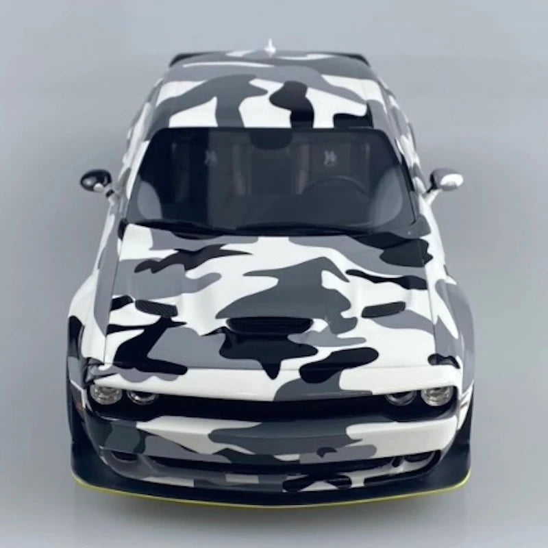 [GT Spirit] 1:18 Dodge 2019 Challenger R/T Widebody Camouflage Model Car Resin