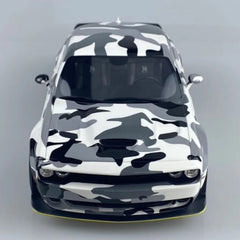 [GT Spirit] 1:18 Dodge 2019 Challenger R/T Widebody Camouflage Model Car Resin