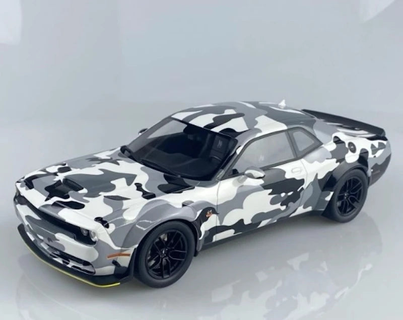 [GT Spirit] 1:18 Dodge 2019 Challenger R/T Widebody Camouflage Model Car Resin