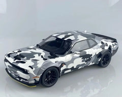 [GT Spirit] 1:18 Dodge 2019 Challenger R/T Widebody Camouflage Model Car Resin