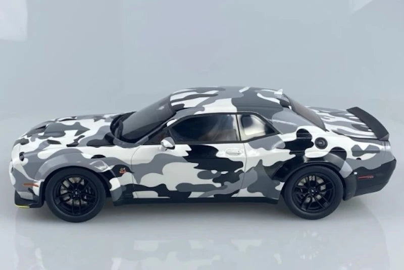 [GT Spirit] 1:18 Dodge 2019 Challenger R/T Widebody Camouflage Model Car Resin