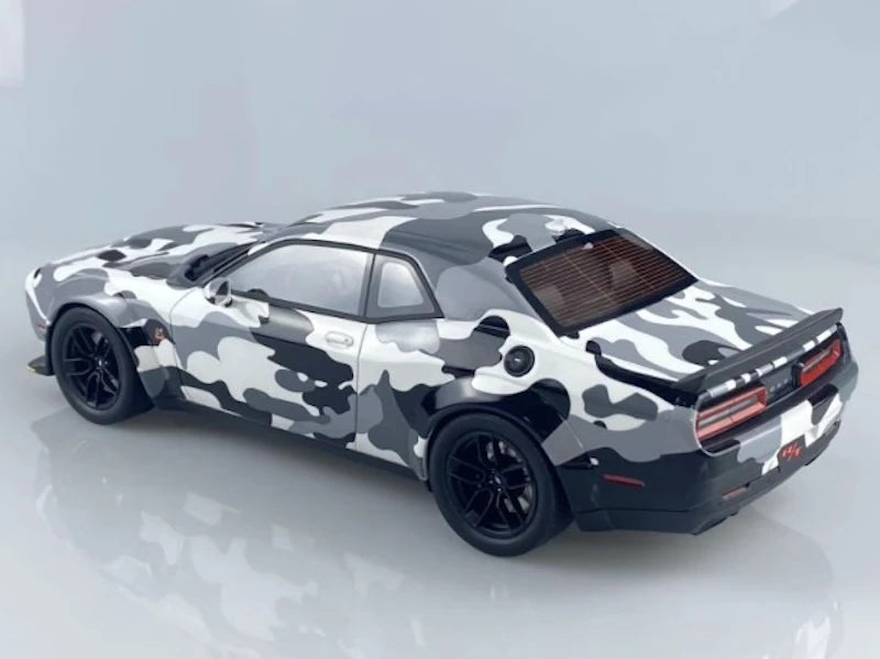 [GT Spirit] 1:18 Dodge 2019 Challenger R/T Widebody Camouflage Model Car Resin
