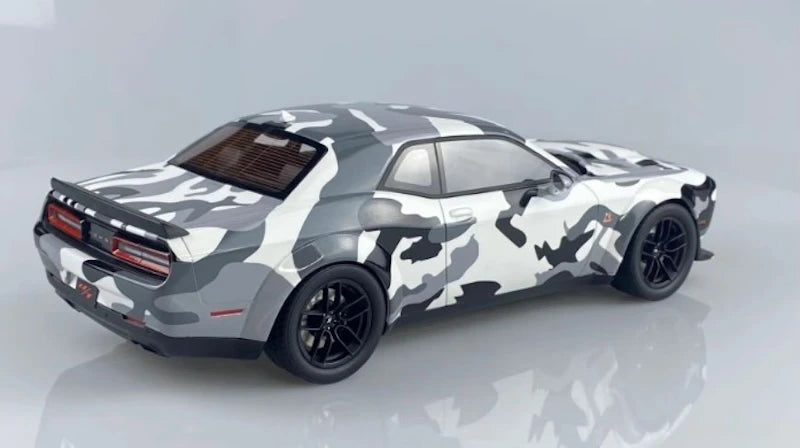 [GT Spirit] 1:18 Dodge 2019 Challenger R/T Widebody Camouflage Model Car Resin