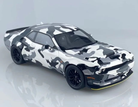 [GT Spirit] 1:18 Dodge 2019 Challenger R/T Widebody Camouflage Model Car Resin