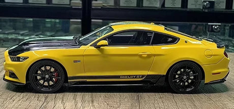 [GT Spirit] 1:18 Ford 2016 Mustang Shelby GT350R geel modelauto Hars