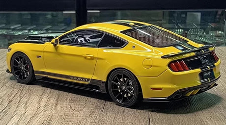 [GT Spirit] 1:18 Ford 2016 Mustang Shelby GT350R geel modelauto Hars