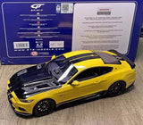 [GT Spirit] 1:18 Ford 2016 Mustang Shelby GT350R geel modelauto Hars