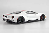 [GT Spirit] 1:18 Ford 2017 GT vit modellbil harts