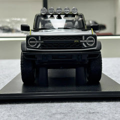 [GT Spirit] 1:18 Ford 2021 Bronco RTR Silver Model Car Resin