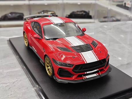 [GT Spirit] 1:18 Ford 2024 Mustang Shelby GT500 Red Model Car Resin
