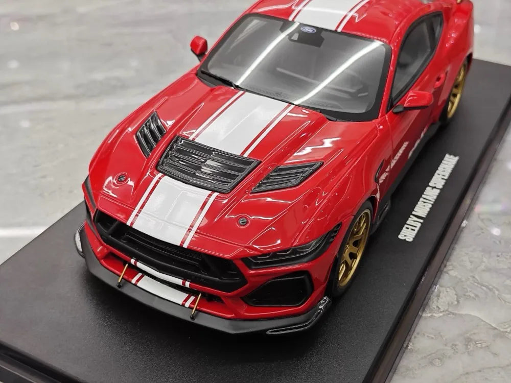 [GT Spirit] 1:18 Ford 2024 Mustang Shelby GT500 Red Model Car Resin