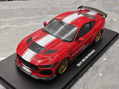 [GT Spirit] 1:18 Ford 2024 Mustang Shelby GT500 Red Model Car Resin