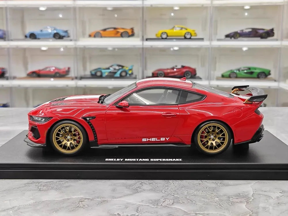 [GT Spirit] 1:18 Ford 2024 Mustang Shelby GT500 Red Model Car Resin