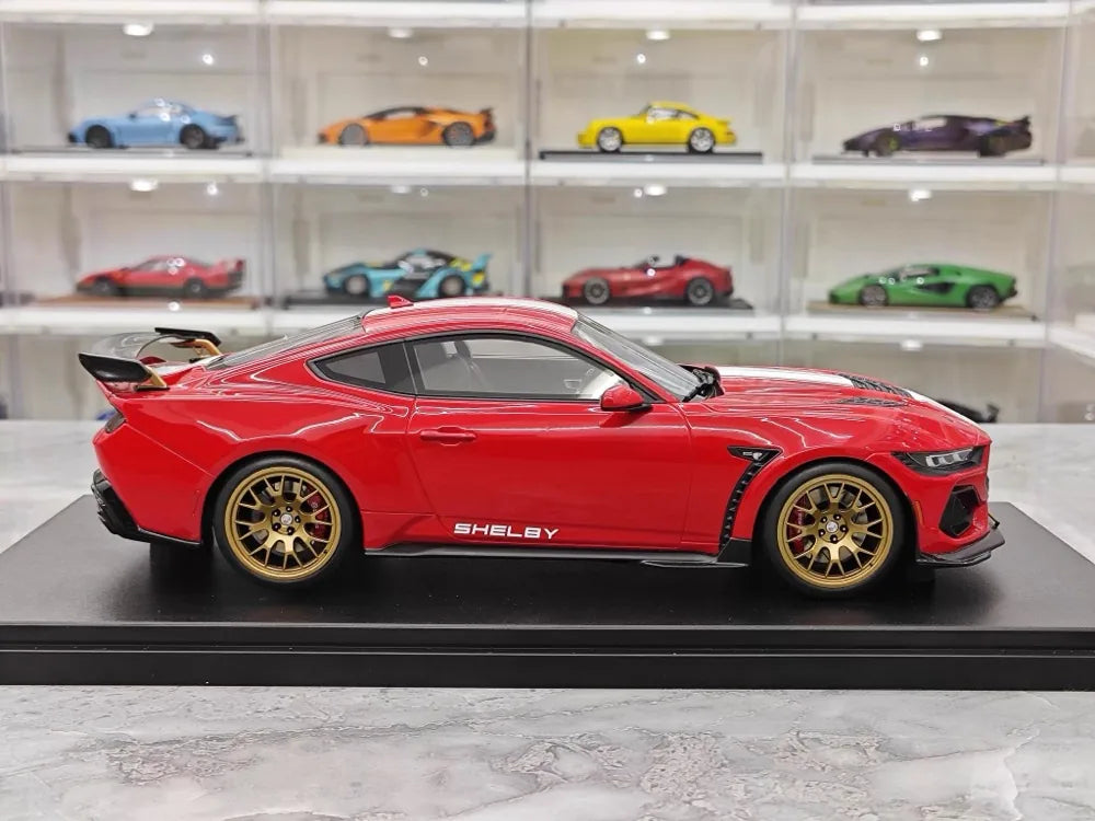 [GT Spirit] 1:18 Ford 2024 Mustang Shelby GT500 Red Model Car Resin