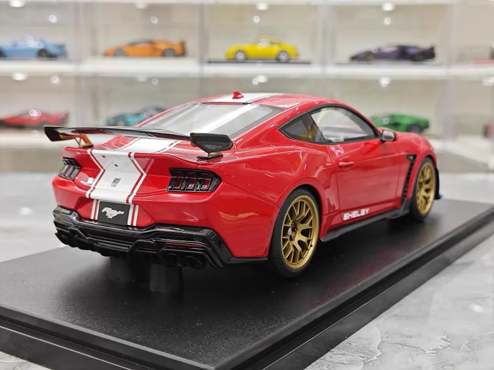 [GT Spirit] 1:18 Ford 2024 Mustang Shelby GT500 Red Model Car Resin