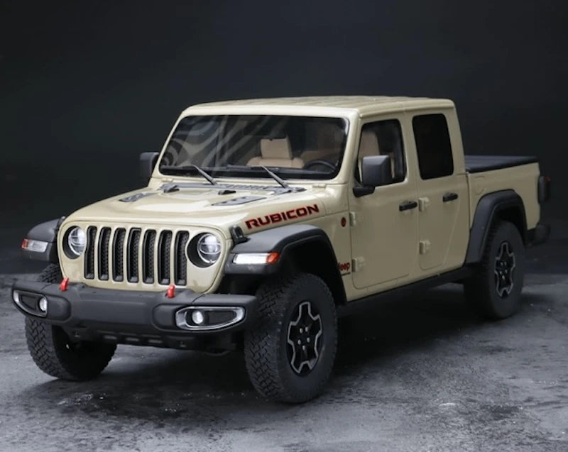 [GT Spirit] 1:18 Jeep 2020 Gladiator Rubicon White Model Car Resin