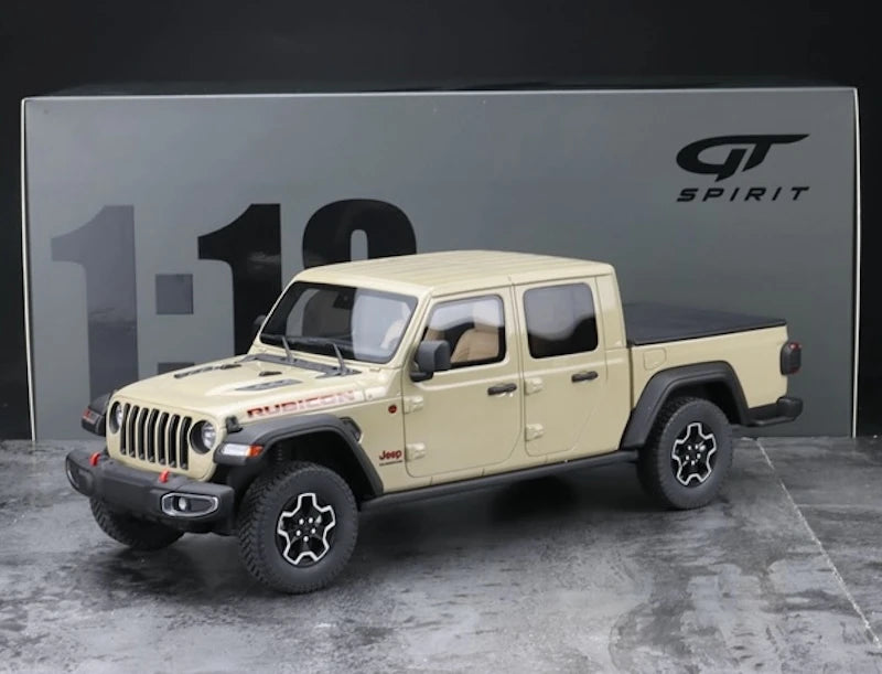 [GT Spirit] 1:18 Jeep 2020 Gladiator Rubicon White Model Car Resin