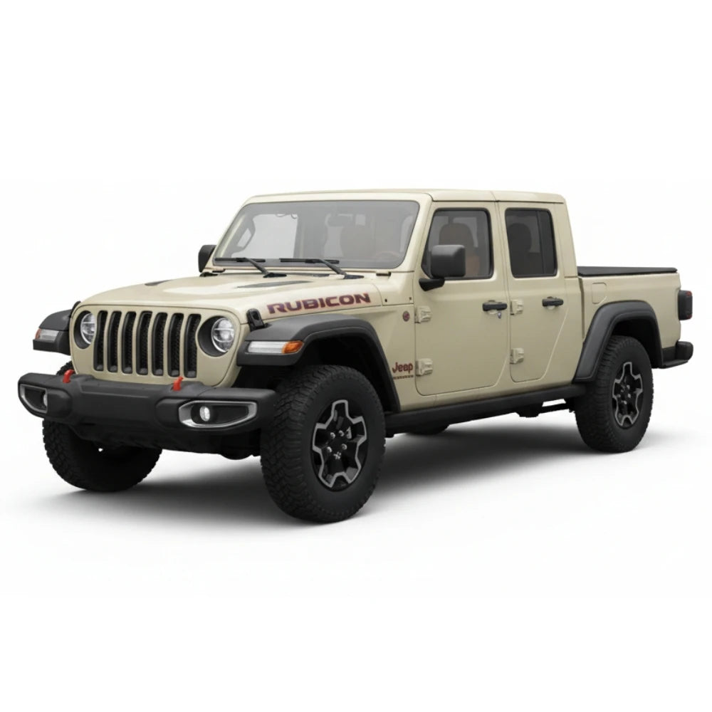 [GT Spirit] 1:18 Jeep 2020 Gladiator Rubicon White Model Car Resin