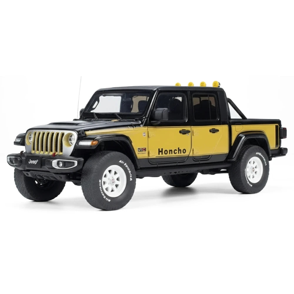 [GT Spirit] 1:18 Jeep 2021 Gladiator Honcho nero modellino di auto resina