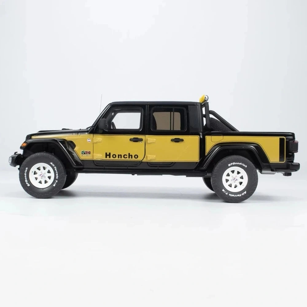 [GT Spirit] 1:18 Jeep 2021 Gladiator Honcho nero modellino di auto resina