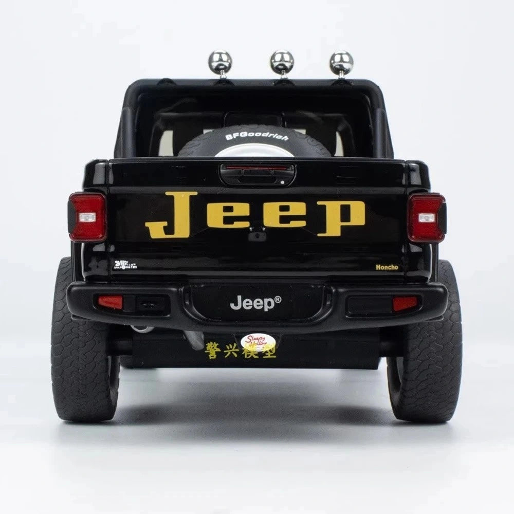[GT Spirit] 1:18 Jeep 2021 Gladiator Honcho Black Model Car Resin