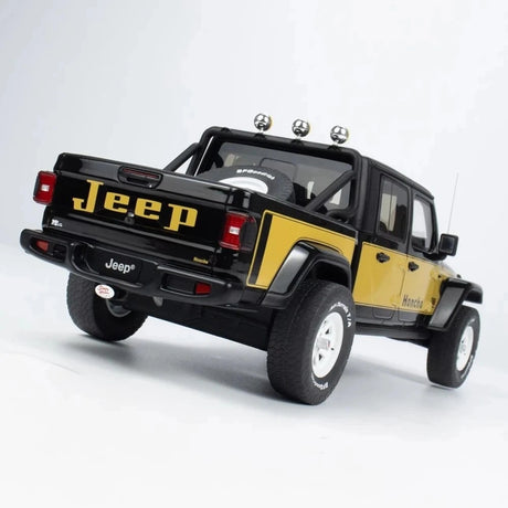[GT Spirit] 1:18 Jeep 2021 Gladiator Honcho Black Model Car Resin