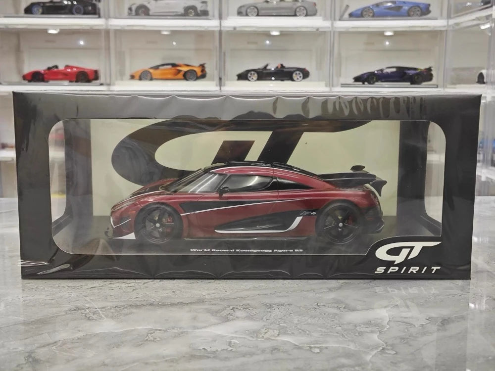 [GT Spirit] 1:18 Koenigsegg 2016 Agera RS Red Model Car Resin