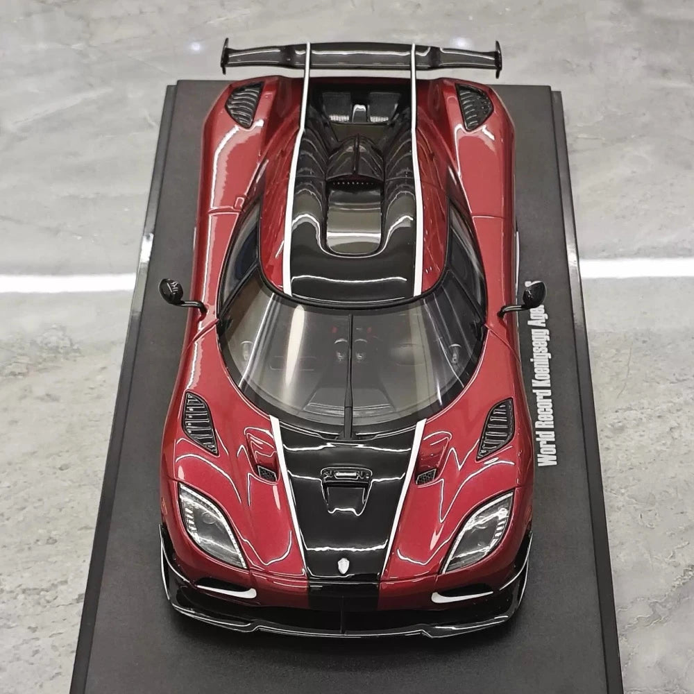 [GT Spirit] 1:18 Koenigsegg 2016 Agera RS Red Model Car Resin