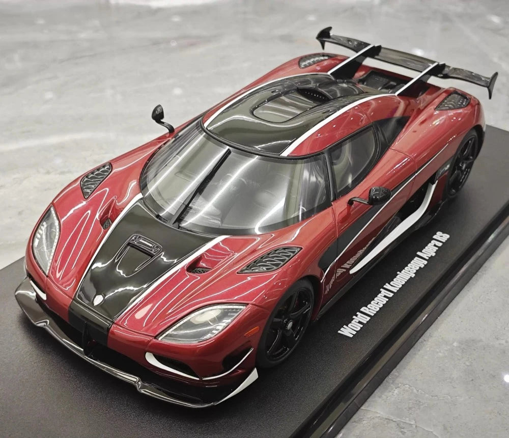 [GT Spirit] 1:18 Koenigsegg 2016 Agera RS Red Model Car Resin