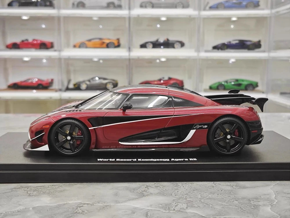 [GT Spirit] 1:18 Koenigsegg 2016 Agera RS Red Model Car Resin