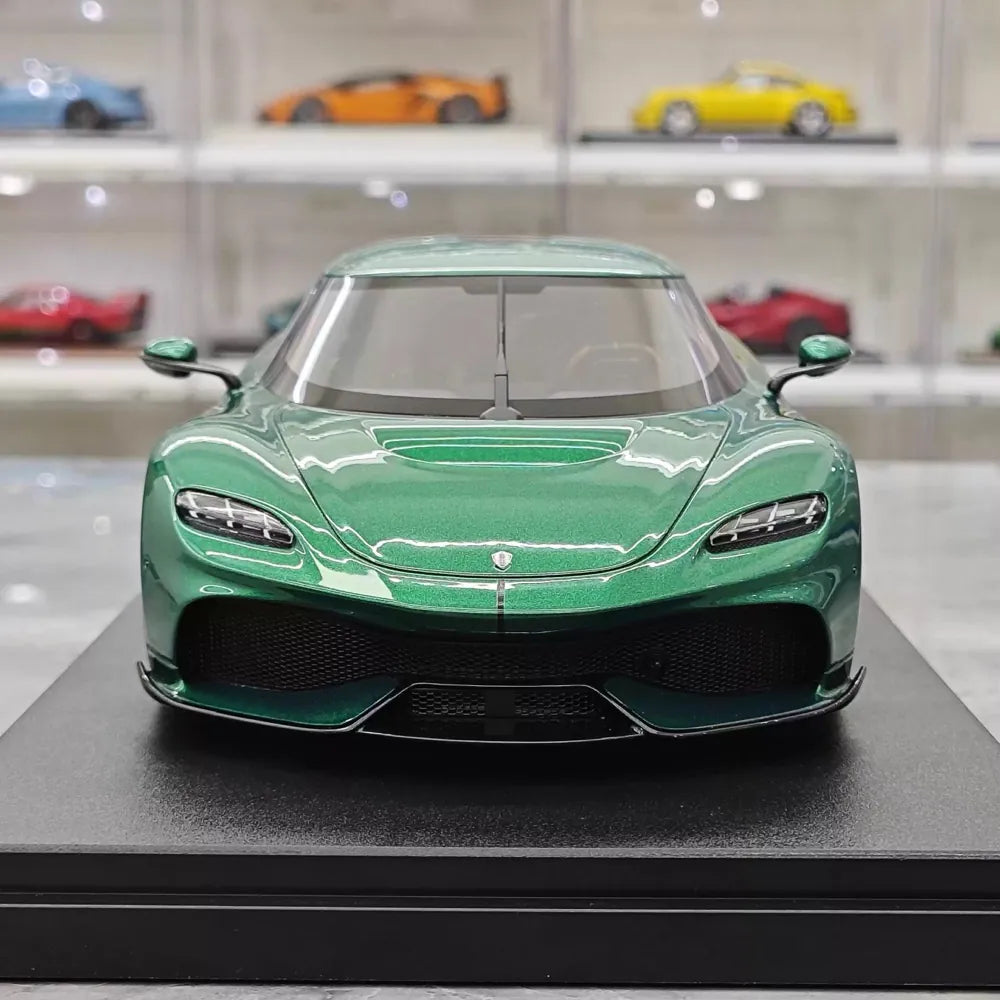 [GT Spirit] 1:18 Koenigsegg 2020 Gemera グリーン モデルカー レジン