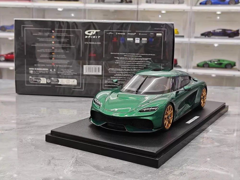 [GT Spirit] 1:18 Koenigsegg 2020 Gemera グリーン モデルカー レジン