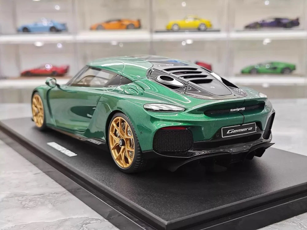 [GT Spirit] 1:18 Koenigsegg 2020 Gemera Green Model Car Resin