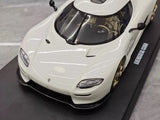 [GT Spirit] 1:18 Koenigsegg 2022 CC850 White Model Car Resin