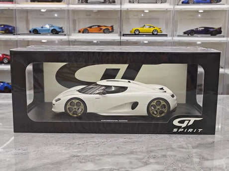 [GT Spirit] 1:18 Koenigsegg 2022 CC850 White Model Car Resin