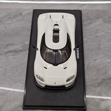 [GT Spirit] 1:18 Koenigsegg 2022 CC850 White Model Car Resin