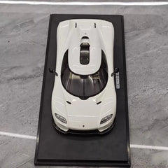 [GT Spirit] 1:18 Koenigsegg 2022 CC850 White Model Car Resin