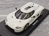 [GT Spirit] 1:18 Koenigsegg 2022 CC850 White Model Car Resin