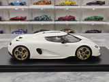 [GT Spirit] 1:18 Koenigsegg 2022 CC850 White Model Car Resin