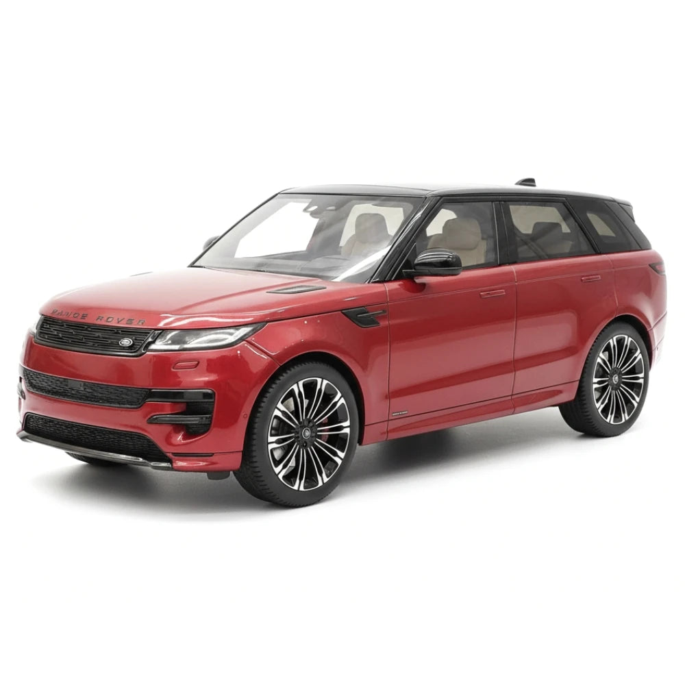 [GT Spirit] 1:18 Land Rover 2023 Range Rover Sport Red Model Car Resin